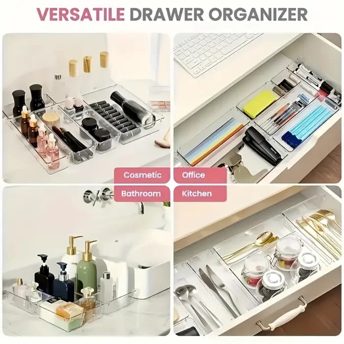 Boîte de rangement pour cosmétiques et papiers