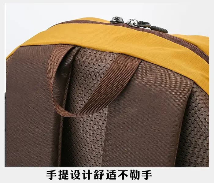 Sac à dos de voyage multifonctionnel en plein air 30L sac à dos de randonnée de grande capacité en nylon imperméable et résistant à l'usure unisexe