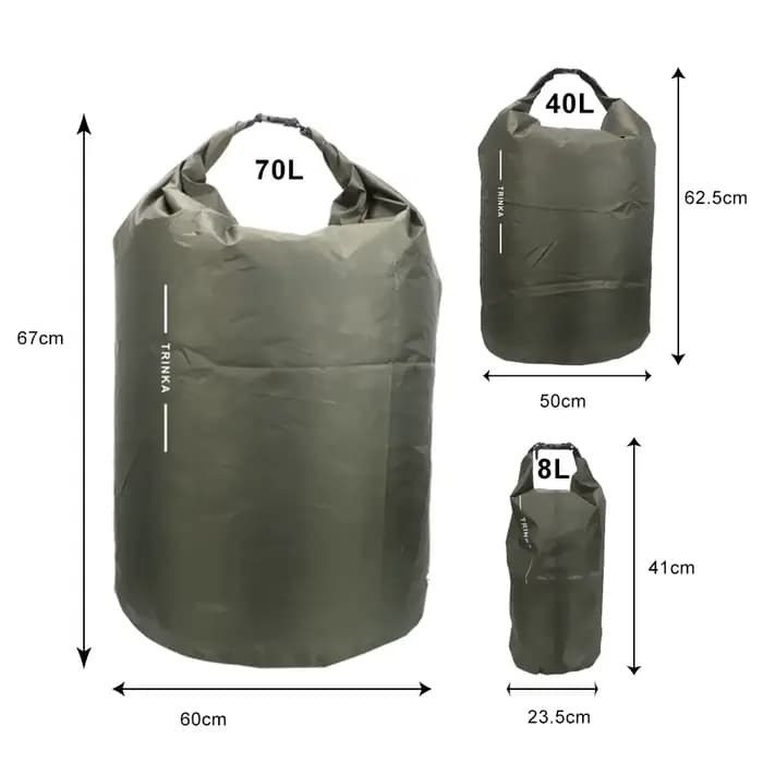 Sac de Rangement Étanche et Flottant pour Voyage en Plein Air