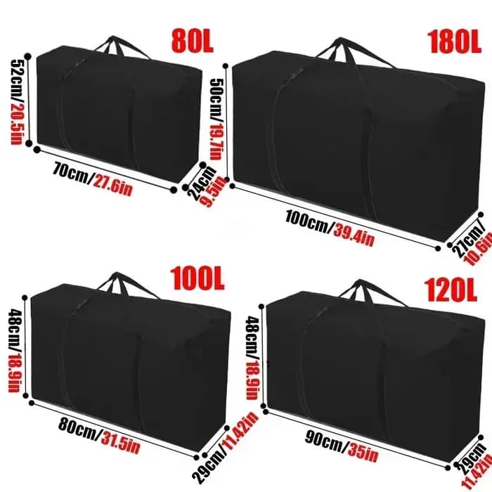 Sacs à bagages mobiles imperméables Extra larges