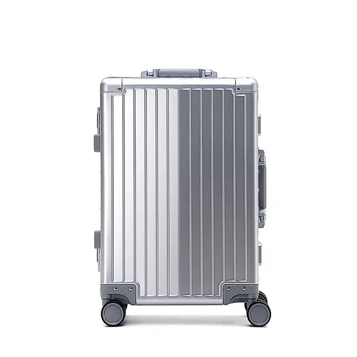 Valise à bagages entièrement en alliage d'aluminium et magnésium