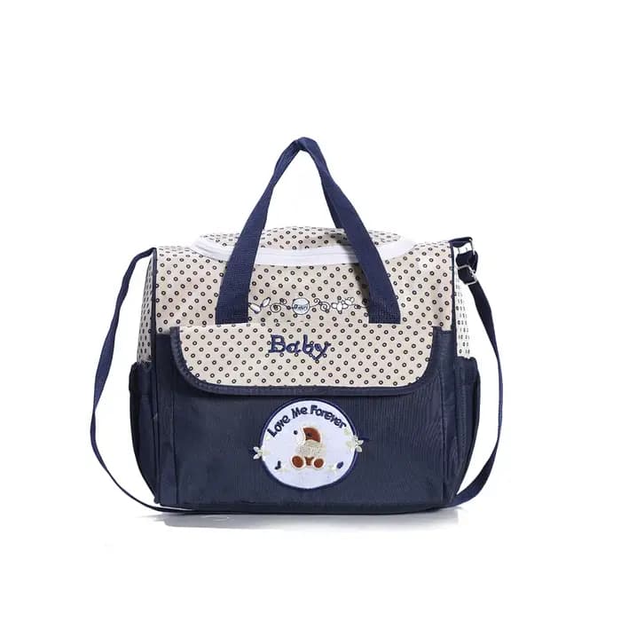 Sac de maman multifonctionnel à une épaule de taille moyenne à la mode ; Sac