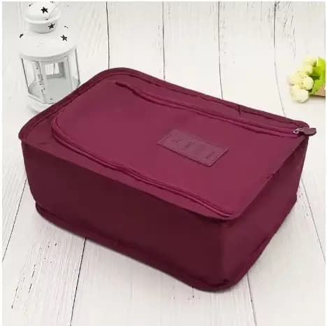 5/1 pièces Portable pliant petit sac à chaussures sac de rangement de voyage sac
