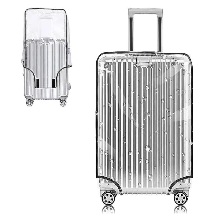 Housse de protection de valise en Pvc transparent