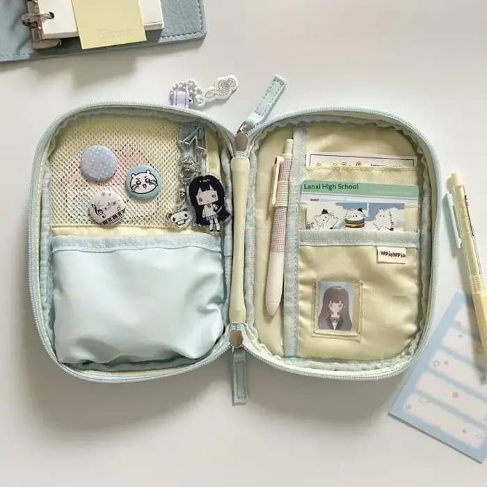 1 pièce – Pochette de passeport de style japonais avec fenêtre transparente à pois – Solution de rangement pratique pour les voyageurs fréquents