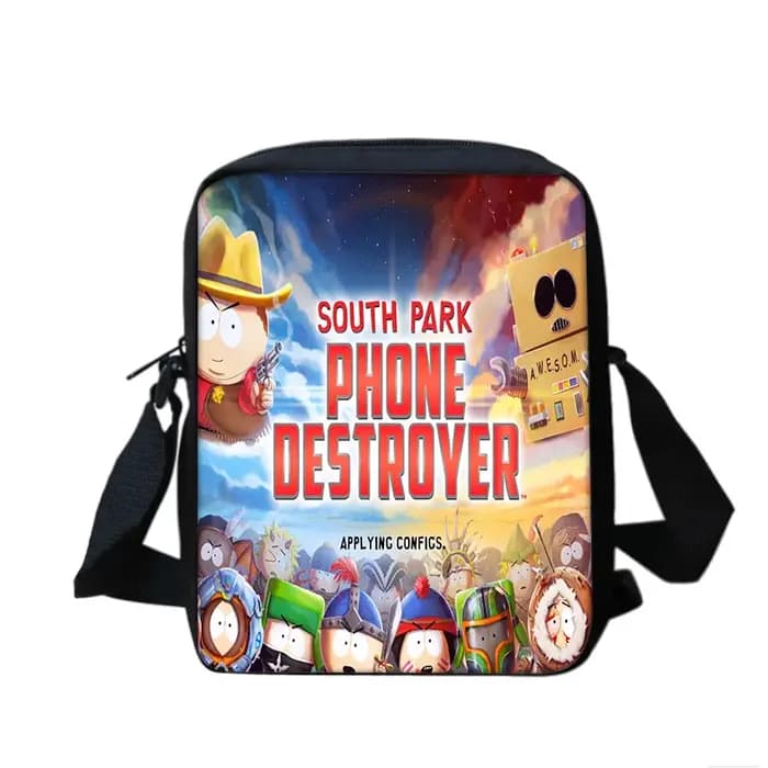 Sac à bandoulière multifonctionnel South Park de grande capacité
