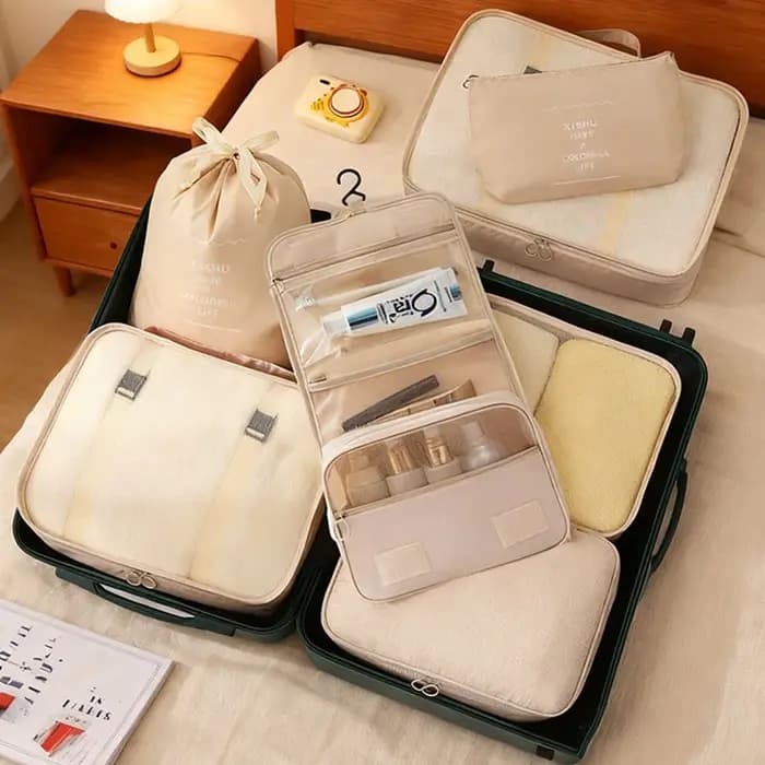 Ensemble de 7 sacs de rangement pliables pour vêtements de voyage