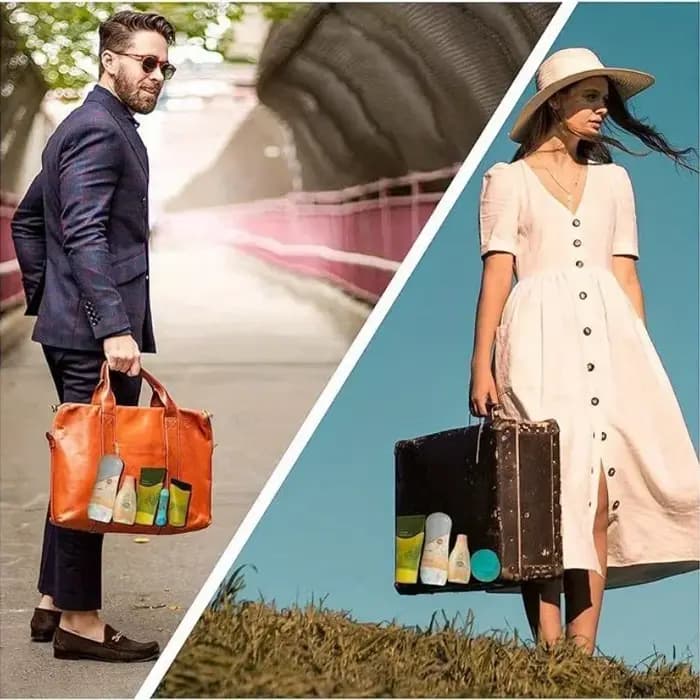 Manchons anti-fuite pour conteneur de voyage