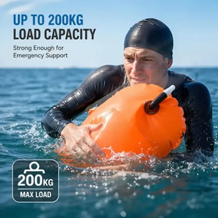 Sac gonflable de sauvetage avec sac de rangement étanche pour sports nautiques