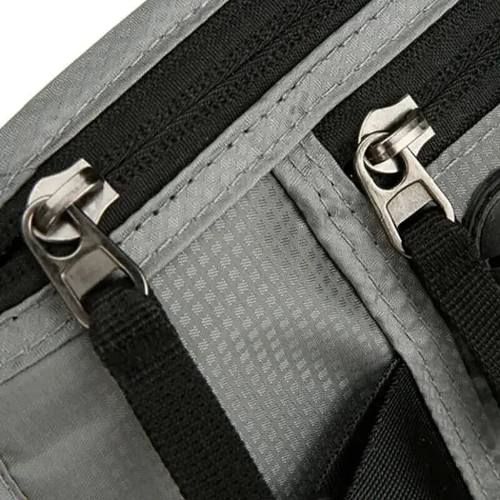 RFID bloquant étanche Sport voyage téléphone argent ceinture sac Fanny Packs hommes femmes caché portefeuille porte-passeport sac grande capacité