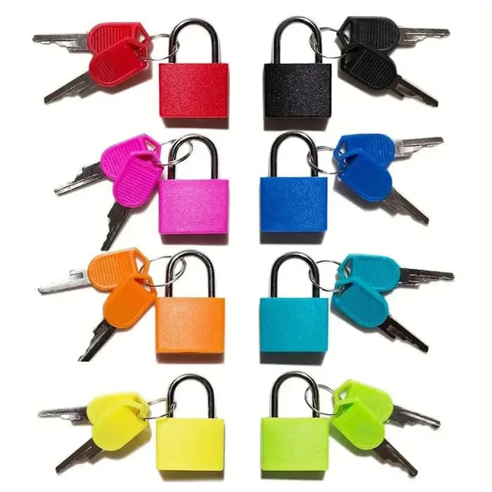 Mini cadenas en acier pour valise de voyage