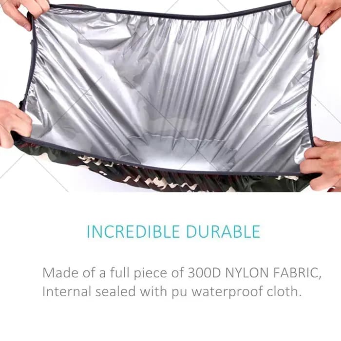 GOBYGO housse de pluie réfléchissante sac à dos sac étanche
