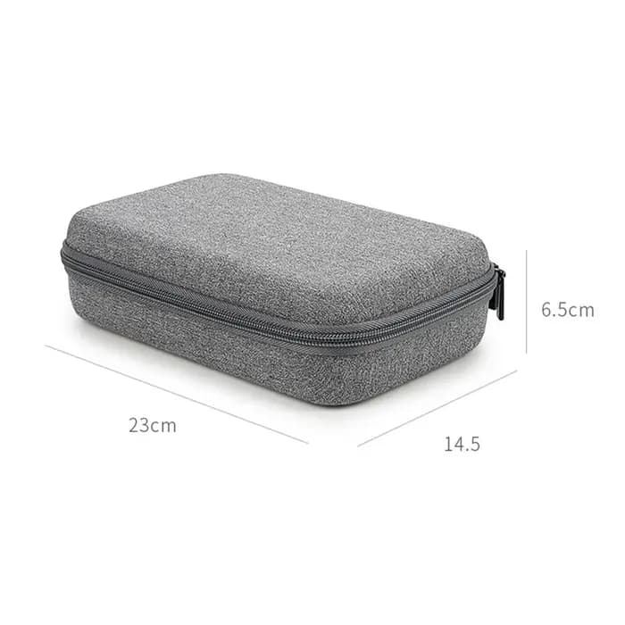 Organisateur d'accessoires électroniques de voyage de grande capacité, sac de rangement Portable pour câble de disque dur de tablette, Airbag EVA Duricrust