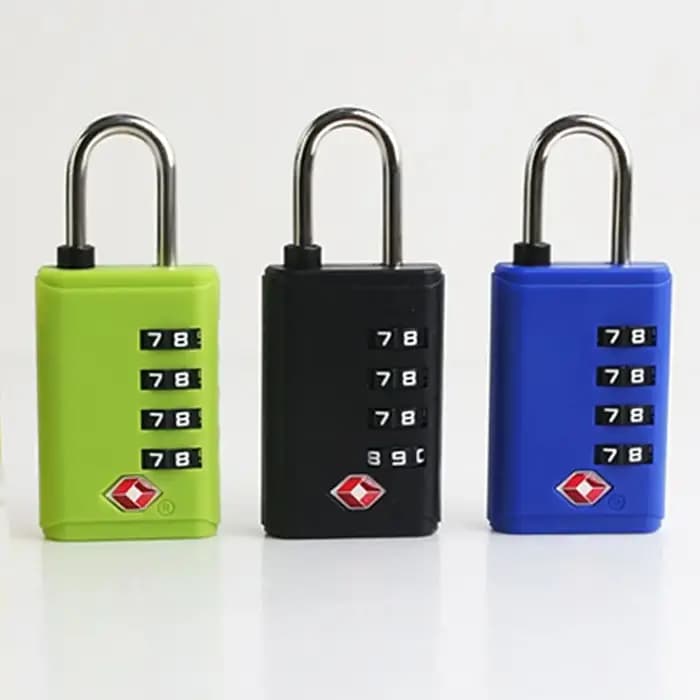 Portable TSA 4 chiffres serrure à combinaison cadenas outil de sécurité valise bagages
