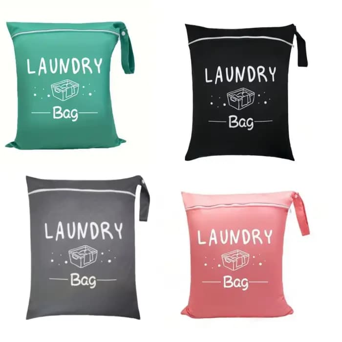 Nouveaux sacs à linge de voyage avec fermeture éclair
