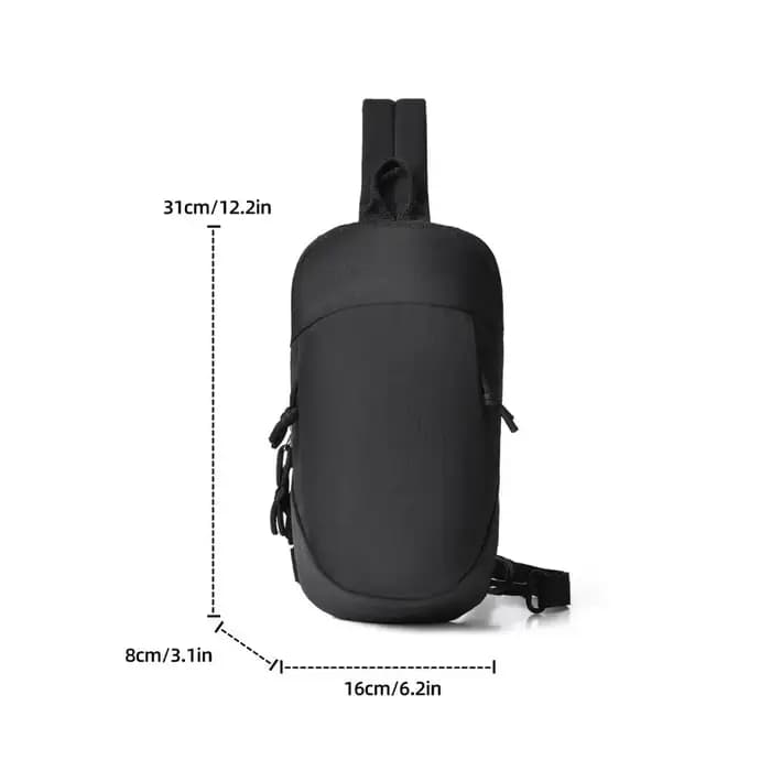 Sac à bandoulière léger et élégant pour hommes et femmes