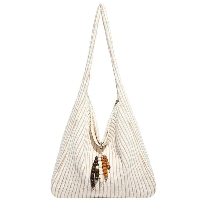 Sacs à main en Nylon rayé de grande capacité