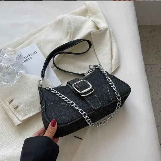 Petit sac en jean Design pour femmes, nouveau sac à bandoulière en toile