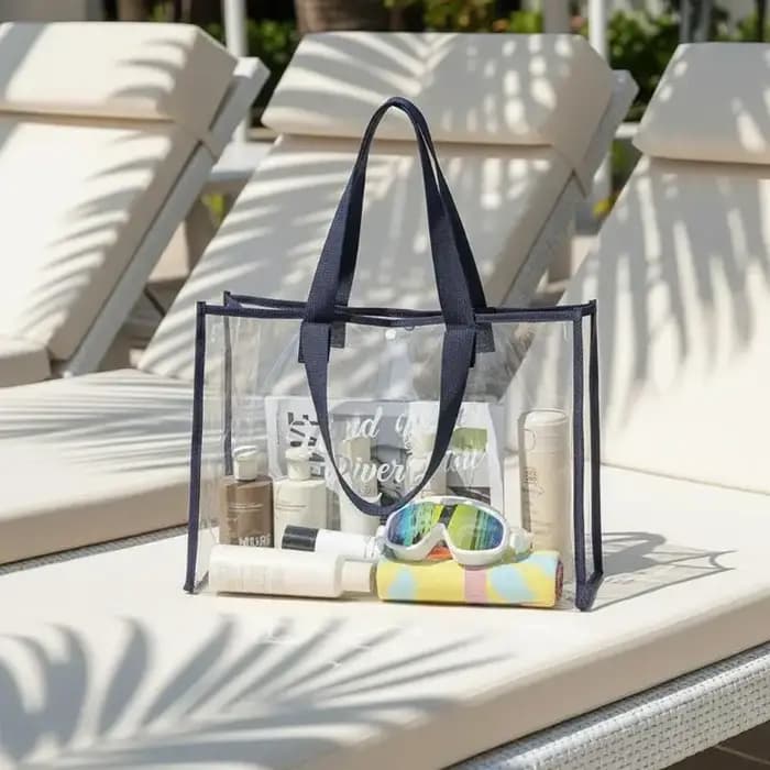Pochette cosmétique et sac de plage - Léger