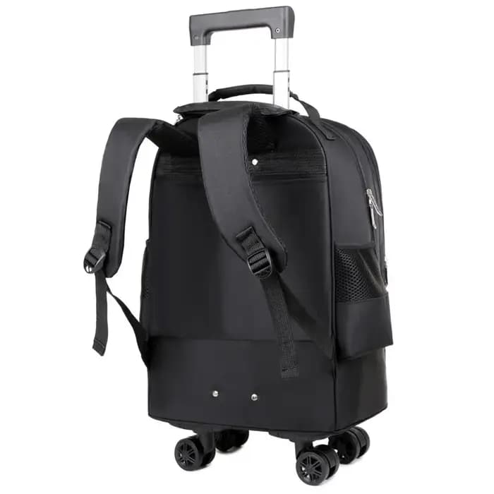 Sac à dos de voyage d'affaires multifonctionnel avec roues pivotantes
