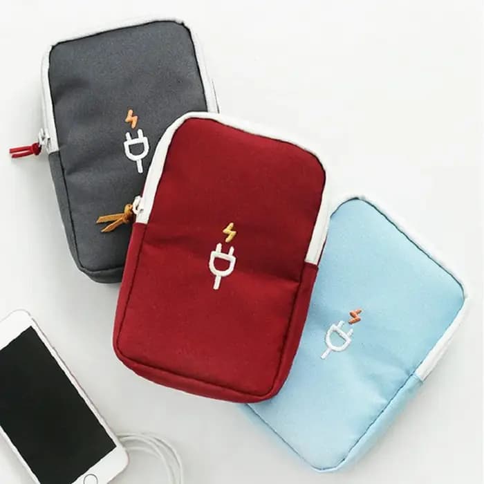 Organisateur de chargeurs de voyage, sac portable pour câbles électroniques, étui de voyage pour gadgets numériques pour cordons, batterie externe, écouteurs, câble USB