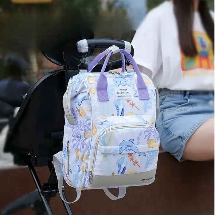 Sac à dos multifonctionnel pour maman