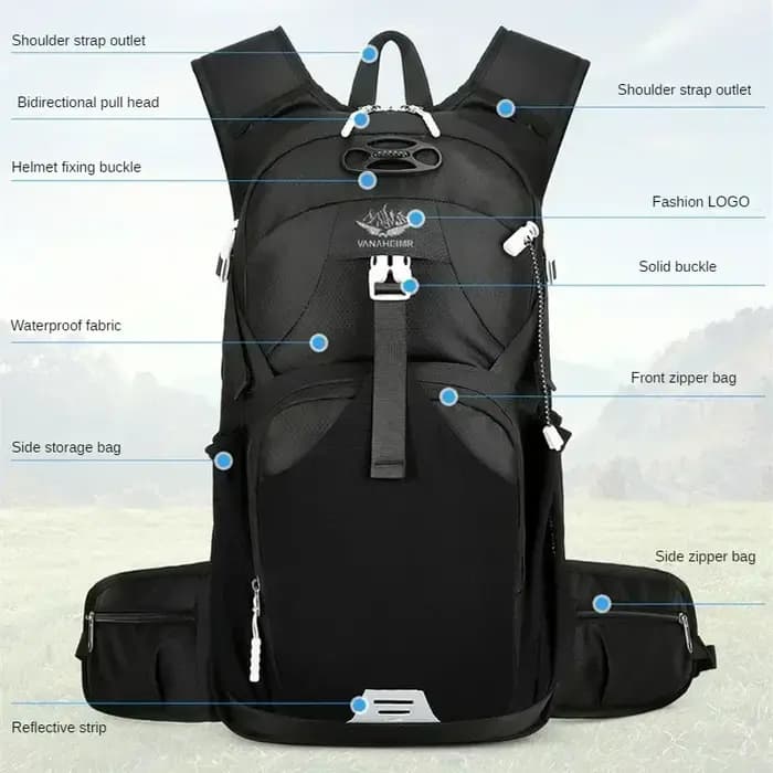 Sac à dos imperméable et respirant pour Camping en plein air