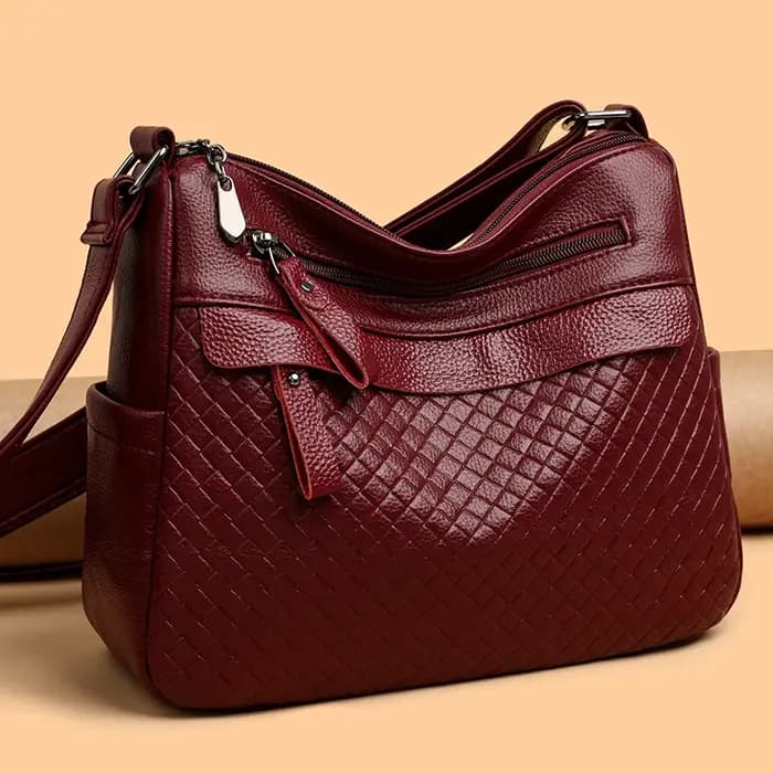 Sac à bandoulière tendance en cuir pour femmes