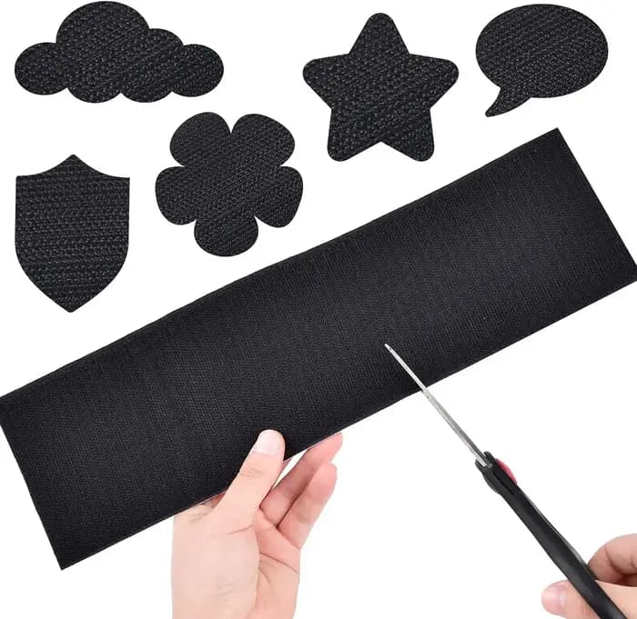 Bande auto-agrippante à coudre de 1 à 10 m | Sangle magique en nylon non adhésive 20-50 mm | Sangles Velcro robustes