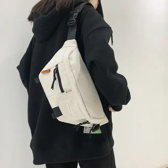 2025Woman poitrine Pack nouvelle rue tendance taille sac unisexe Sports de plein air Fanny