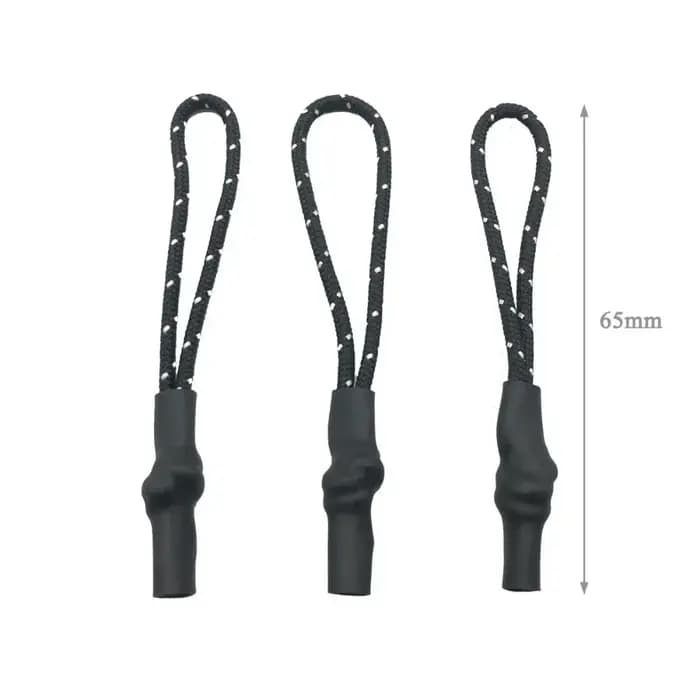 Extracteurs de fermeture éclair en corde de Polyester