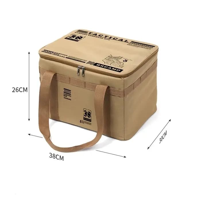 Sac de rangement tactique PACOONE 30L pour ustensiles de camping