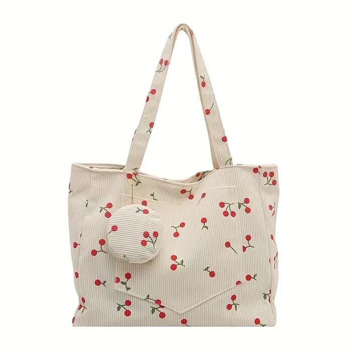 2 sacs fourre-tout (sac fourre-tout + petit sac rond) pour femmes