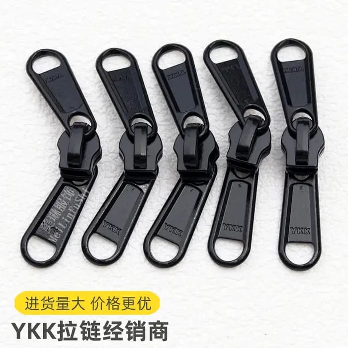 30 pièces – Curseurs à double languette YKK – Fabricant Spot – Réf. 5
