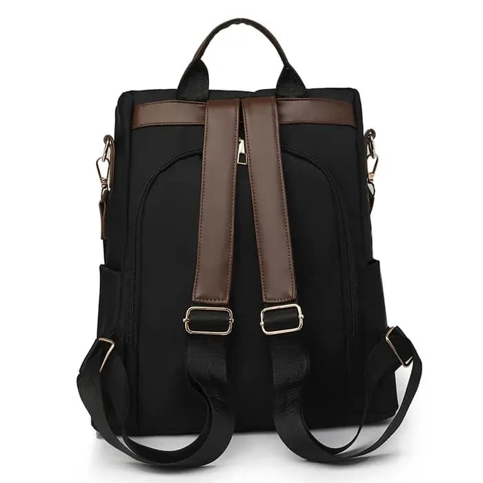 Sac à dos antivol femme décontracté en Nylon nouveau sac d'école 2025 mode grande capacité bandoulière sac