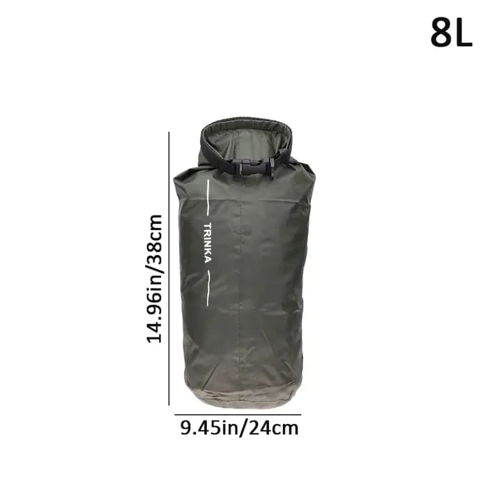 Sac de rangement étanche 8L 40L 70L, pour la navigation de plaisance, le kayak, le canoë, sac sec fl