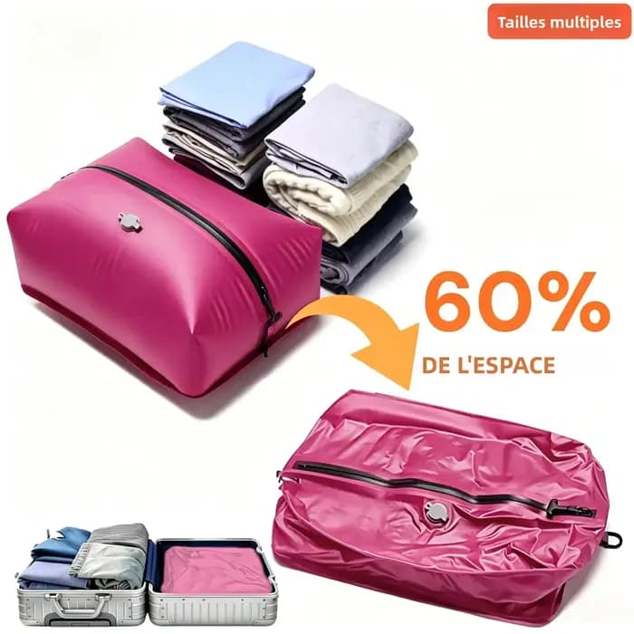 Ensemble Sac de Compression en TPU 17L avec Pompe Electrique