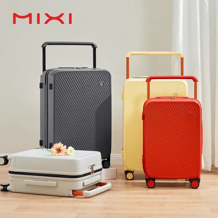 Mixi – magnifique valise à poignée large de 24 pouces pour hommes et femmes