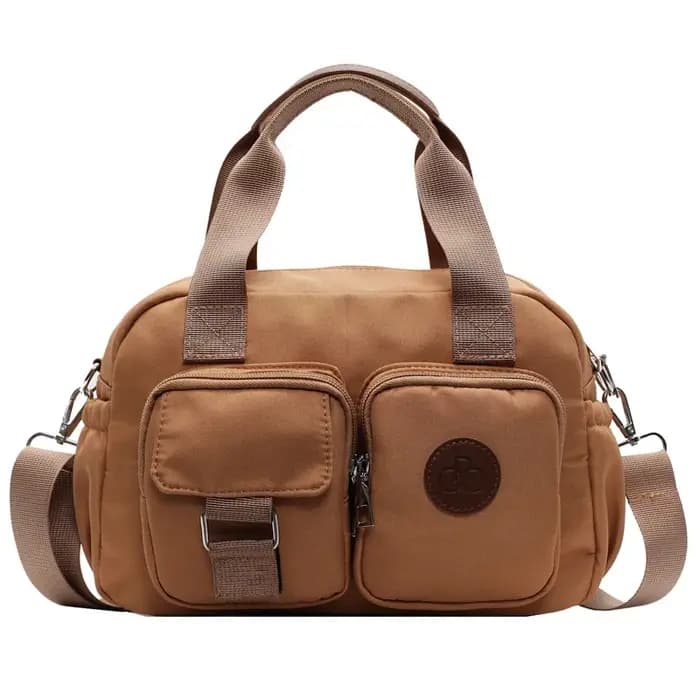 Soldes d'hiver de la saison : Sac à bandoulière en toile grande capacité pour femme