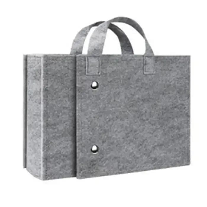 Sac en feutre cadeau créatif, organisateur pliable, sac de rangement léger, mallette de voyage de gr