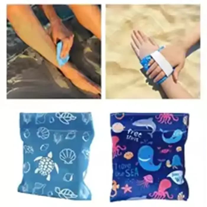 Sac anti-sable essentiel pour les vacances à la plage