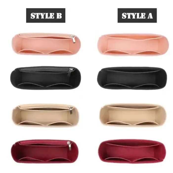 1 pièces multi-poches sac organisateur pour Longchamp Mini sac sac de rangement le sac de doublure feutre sac à main