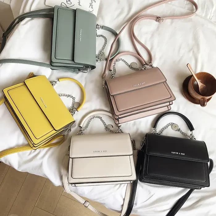 Sac à bandoulière de luxe en PU pour femmes
