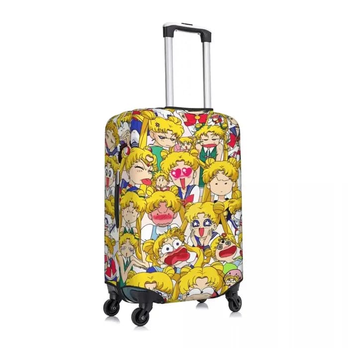 Housse de protection personnalisée pour bagages Sailors Moon Usagi Tsukino
