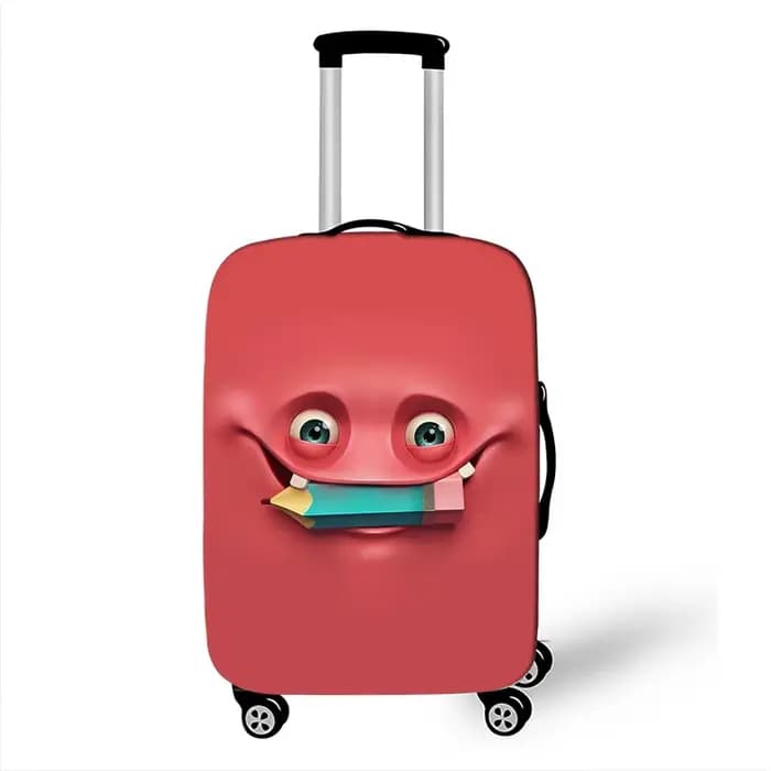 Juste de bagage élastique pour voyage, housse anti-poussière, housse de protection, étui à bagages,