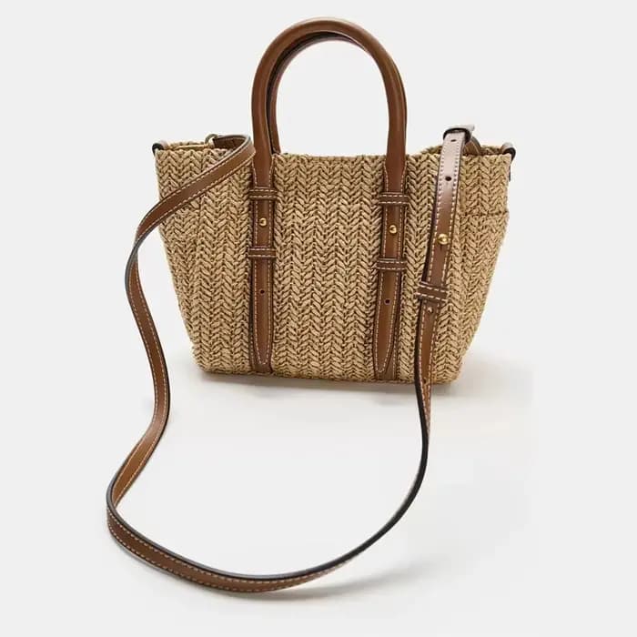 Nouveau Sac à Main Tressé en Herbe pour l'Été 2026 – Mini Sac Bandoulière Polyvalent Tendance pour le Shopping