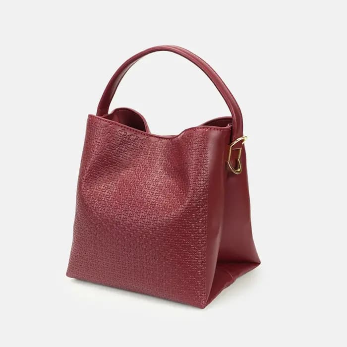 Sac seau CH Monogram avec poignée supérieure et bandoulière amovible pour le quotidien