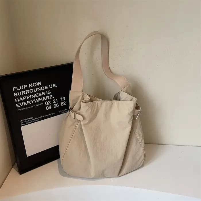 Sac fourre-tout en toile de style japonais pour femmes 2025