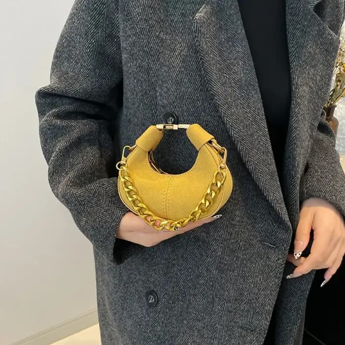 Mini sac à bandoulière en cuir PU pour femmes