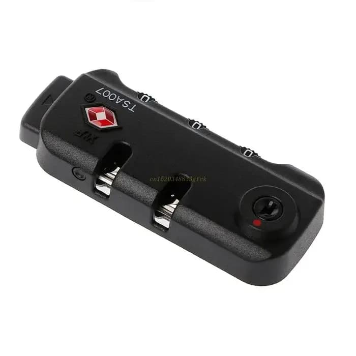 TSA-Cadenas Sécurisé à 3 Chiffres pour Bagages et Valise, Serrure à Code de Voyage, Livraison Directe